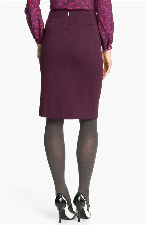 Prada Pencil Skirt Purple/Plum 0120